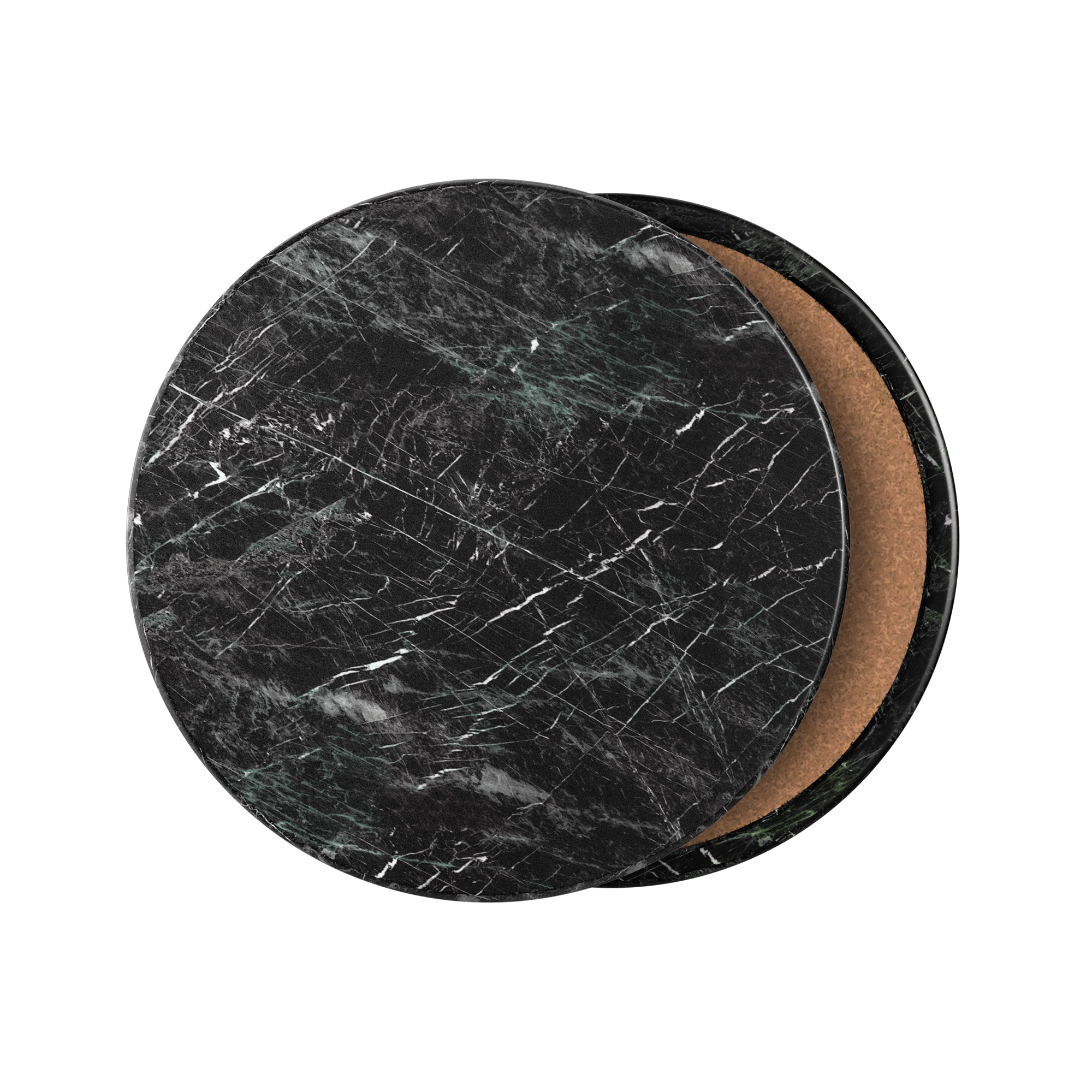 Dessous de verre en marbre – Lot de 2