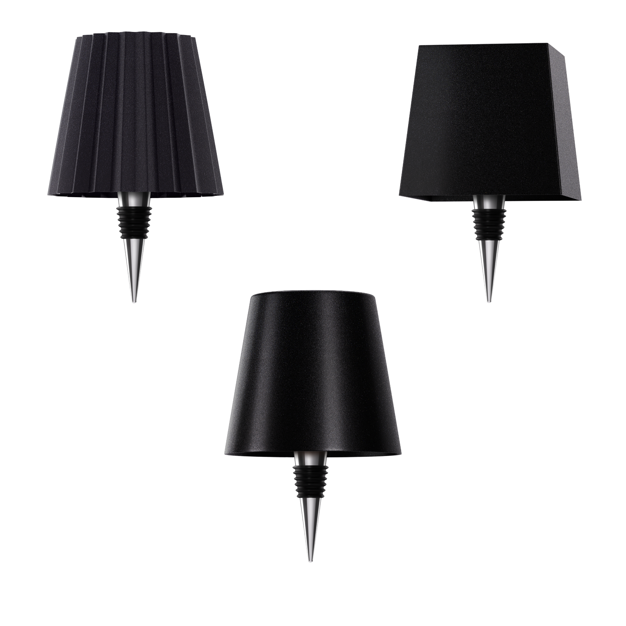 Lot multi-formes – Lampes Bouteille sans fil