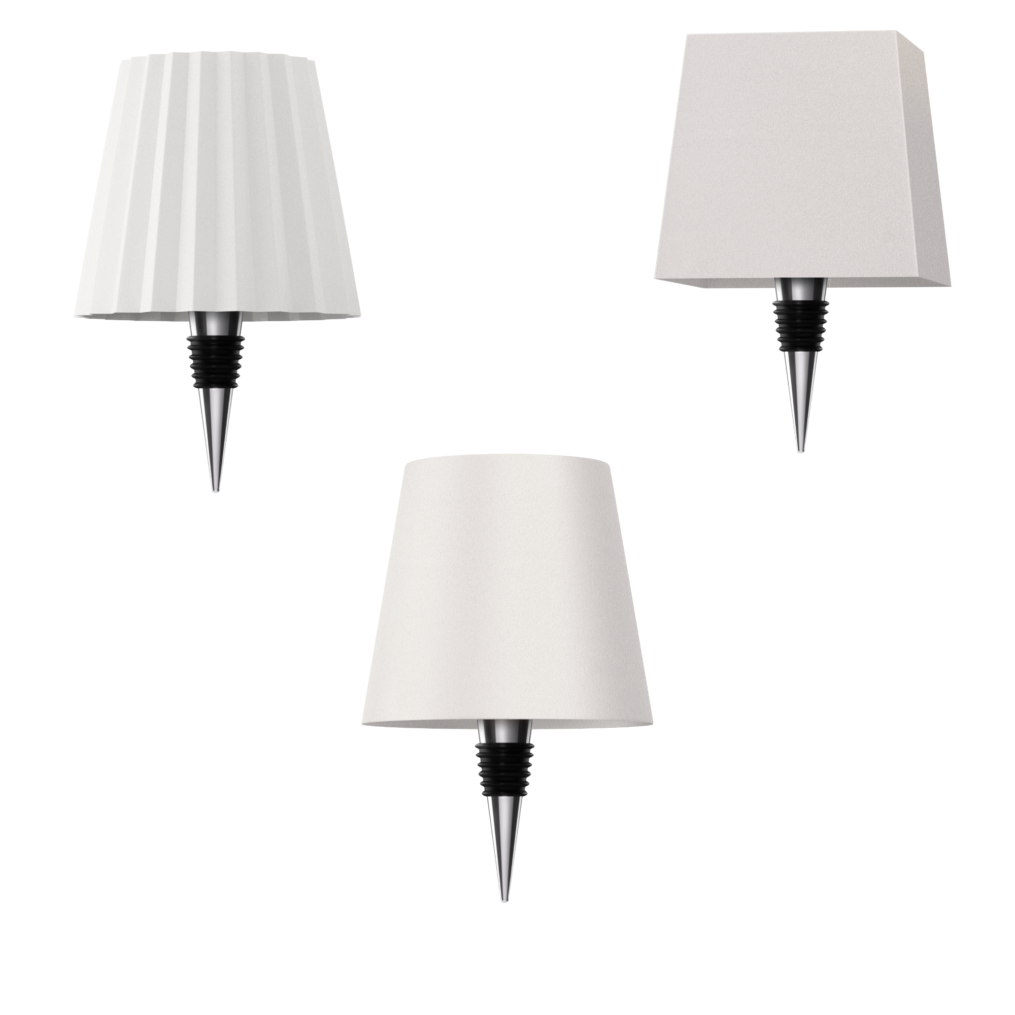 Lot multi-formes – Lampes Bouteille sans fil