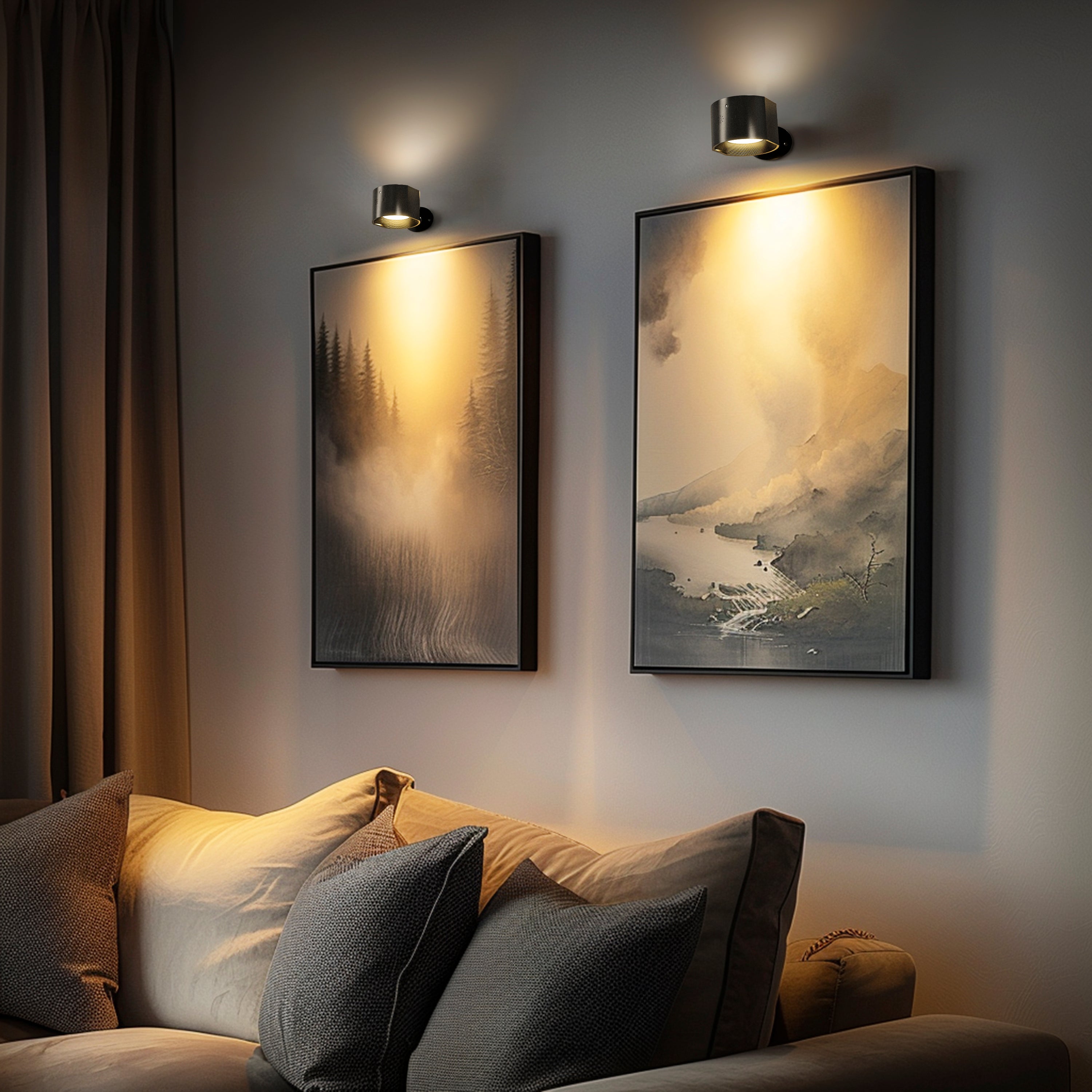 Appliques murales LED sans fil
