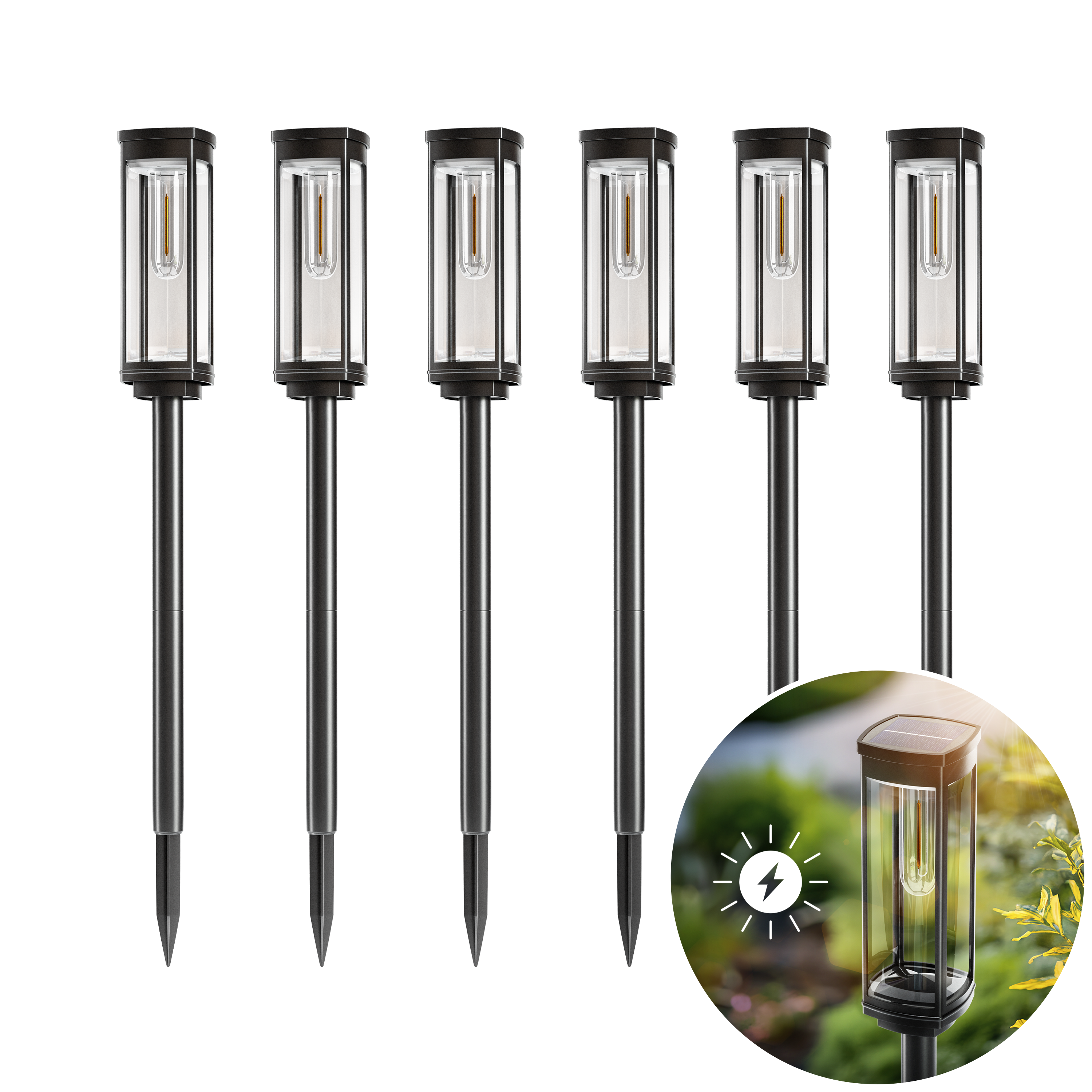 Éclairages extérieurs Solea – Balises lumineuses design