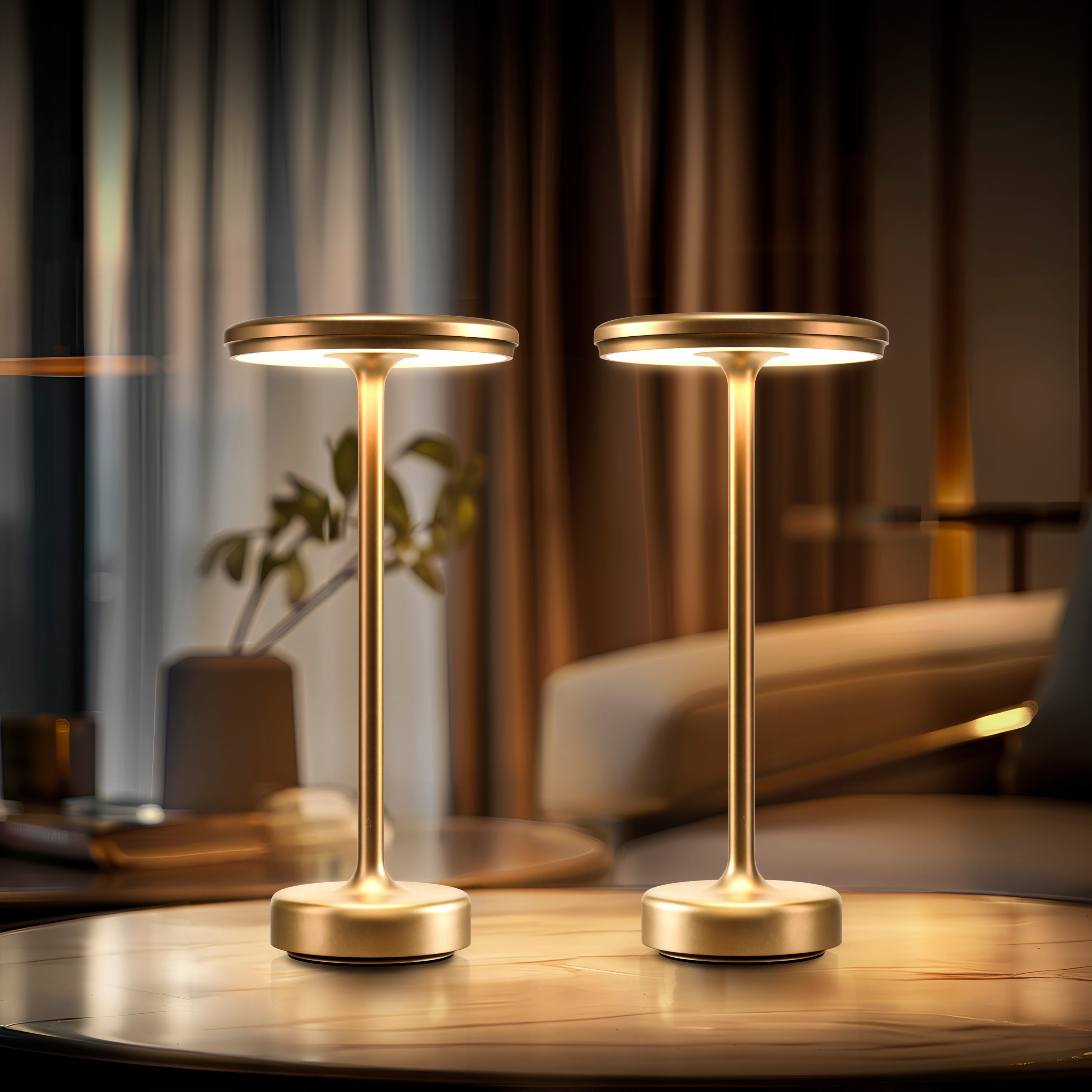 Solara – Lampe de table élégante à lumière douce