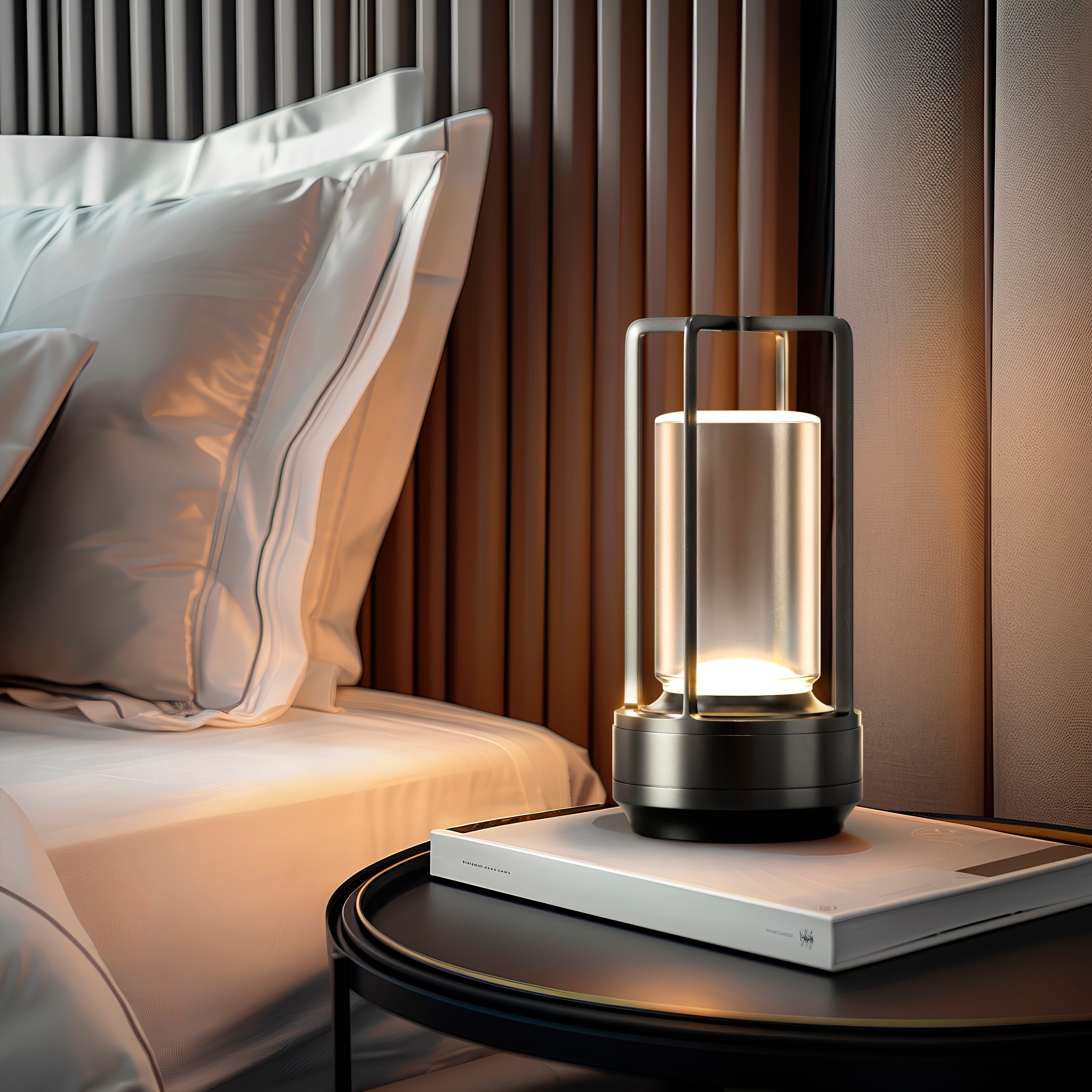 Crystal – Lampe de table effet cristal / lumière scintillante
