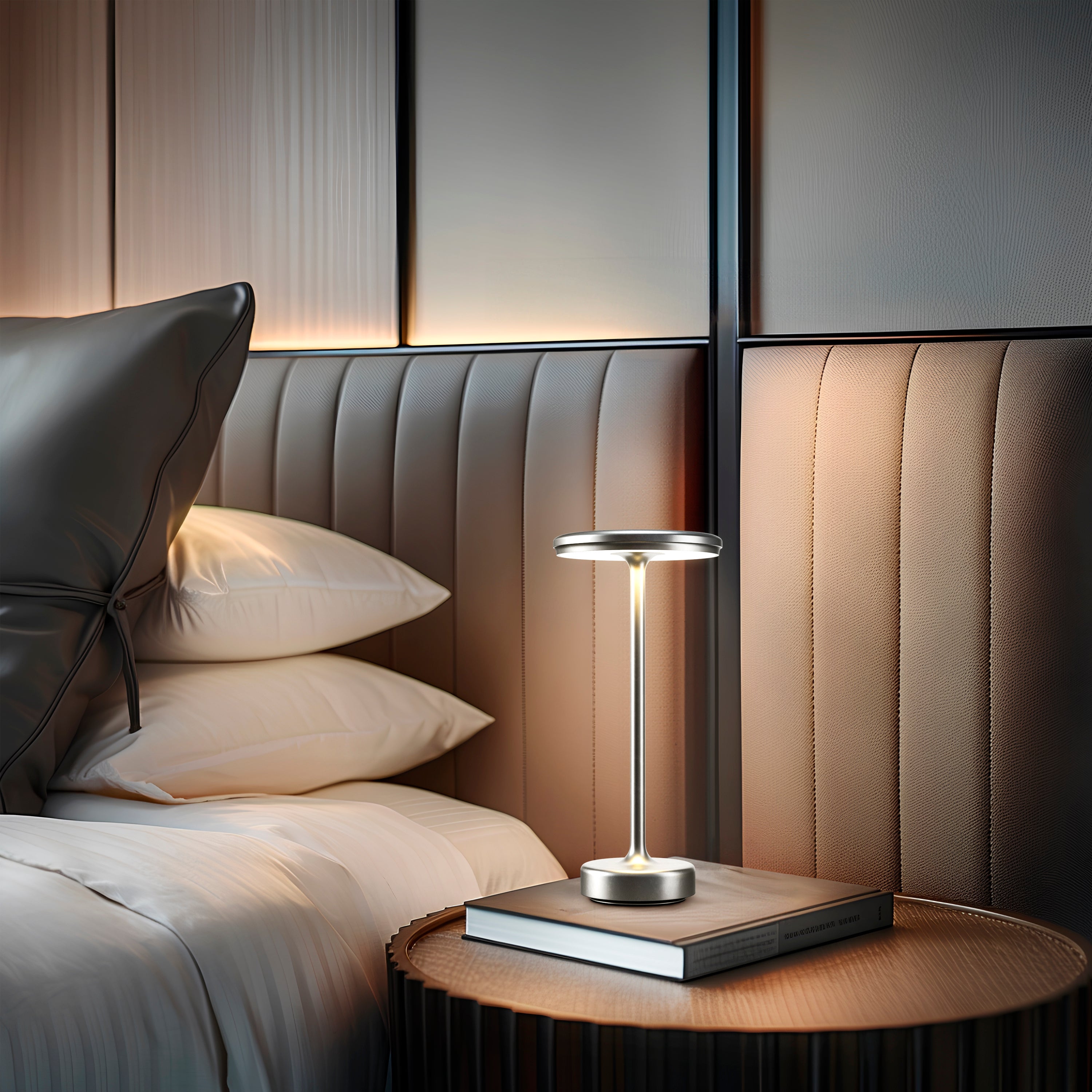 Solara – Lampe de table élégante à lumière douce