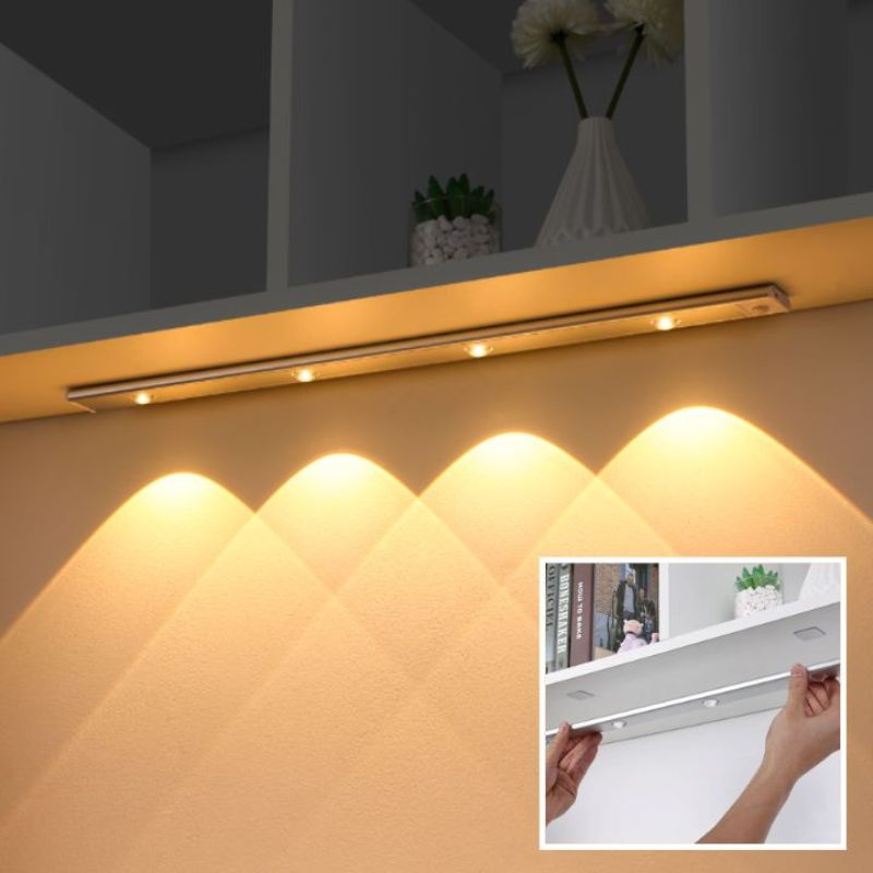 Applique ultra fine LED sans fil avec détecteur de mouvement