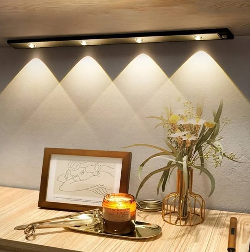 Applique ultra fine LED sans fil avec détecteur de mouvement