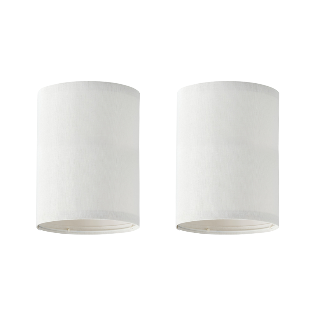 Abat-jours cylindriques – Lot de 2